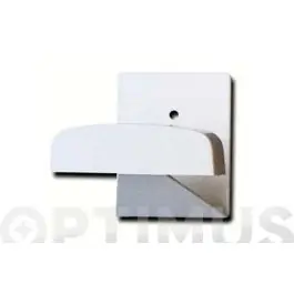 Colgador adhesivo/tornillos 2044-blanco inofix