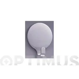 Colgador adhesivo cromado mate 2 unidades inofix