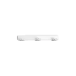 Colgador tornillo 3 ganchos 50x384x46mm blanco inofix