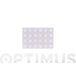 Gota transparente adhesiva 8 mm inofix