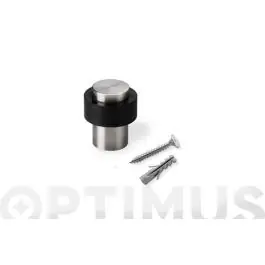 Tope puerta con tornillo acero/inox inofix