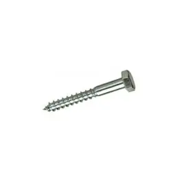 Tornillo barraquero hexagonal din 571 cincado 10 x 90 mm 100 uds spax