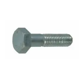 Tornillo hexagonal din 931 8.8 cincado 8x60 100 uds fontana