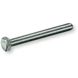 Tornillo hexagonal din 933 8.8 cincado 12x25 100uds fontana
