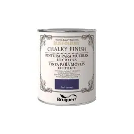 Pintura efecto tiza chalky finish 750 ml azul intenso rust-oleum