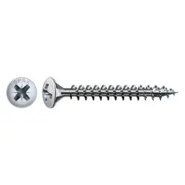Tornillo madera cabeza gota sebo pozi niquel 4 x 16 (20) 1000 uds spax