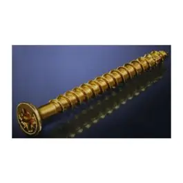 Tornillo madera bicromatado cabeza plana 3 x 40 mm 1000 uds fadis