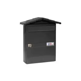 Buzon exterior acero chalet negro btv