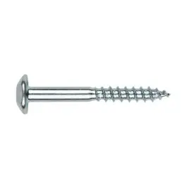Tornillo inviolable 07x060mm cabeza red. cinc index 100 pz