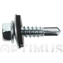 Tornillo autotaladrante din 7504 k + arand epdm z 4,8x19mm p14 1000uds index