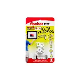 Fija cuadros 8 uds blanco fischer