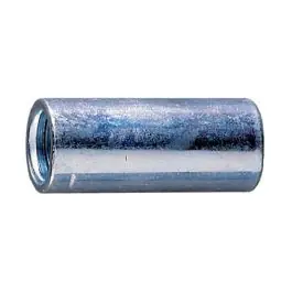 Manguito de union cincado redondo m 4 x 20 mm 200 uds index