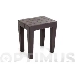 Banqueta lombok 38x29x41,5 cm marron tatay