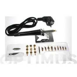 Pirograbador 30 w kit con 22 accesorios target