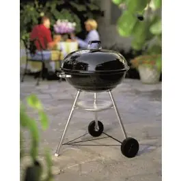 Barbacoa carbon compact kettle 57 cm negra weber