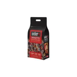 Briquetas carbon vegetal 4 kg weber