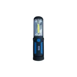 Lampara taller port recargable 3w+5led nivel