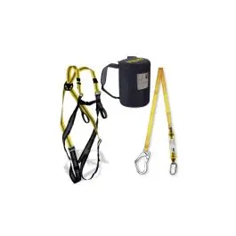 Arnes steelsafe-2 kit cinta absorbedor + 2 mosquetones dorsal/frontal steelpro safety