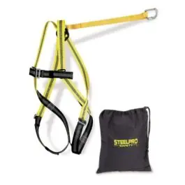 Arnes eko steel kit cinta 1 m + mosqueton enganche dorsal steelpro safety