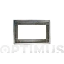 Marco microondas plastico 60x40cm + resistente efecto inox micel
