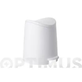 Papelera baño con pedal blanco 3 l tatay