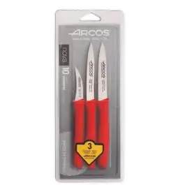 Cuchillo coc mondador m/polip inox ro nova arcos 3 pz