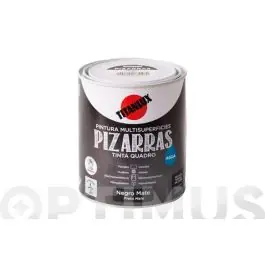 Esmalte al agua pizarras mate 750 ml negro titanlux