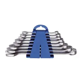Llave combinada cromo mate juego 8 pzs 8-22 mm irimo