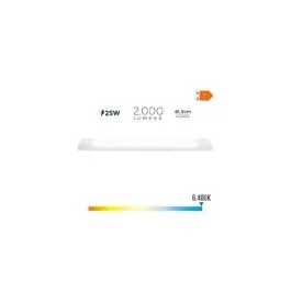 Pantalla electronica led integrado 60cm ip20 luz fria 2200lm 25w edm