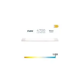 Pantalla electronica led integrado 150cm ip20 luz fria 4700lm 48w edm