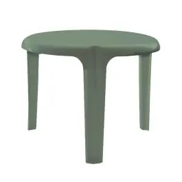 Mesa auxiliar resina 50 x 39 cm verde garden life