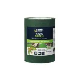 Banda union adhesiva deco green removible 15 cm x 5 m verde bostik
