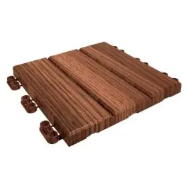 Loseta lop imitacion madera click 9 uds 30 x 30 cm catral