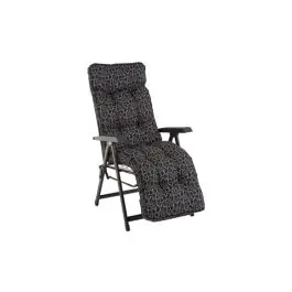 Tumbona plegable alba 7 posiciones antracita import - Natuur
