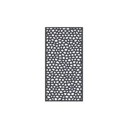 Celosia panel decorativo mosaic 1 x 2 m antracita nortene