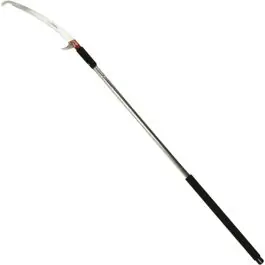 Serrucho dentado japones con gancho y cuchilla pertiga telescopica de 1,6 a 3 m bellota