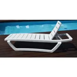 Tumbona jard multi posiciones garden life res bl s/b 6046