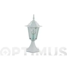 Farol sobremuro blanco ip44 e27 60w luxform