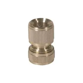 Conector riego rapido standard laton 1/2 natuur