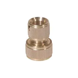 Conector riego rapido standard laton 3/4 natuur