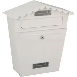 Buzon exter. natuur acero blanco