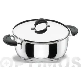 Cazuela con tapa inox ladycor 22 cm nova lacor