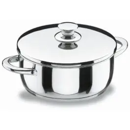 Cacerola con tapa fuente difusor induccion inox vitrocor 26 cm lacor