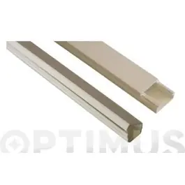 Canaleta adhesiva blanca 9 x 5 mm 2 m inofix 20 pz