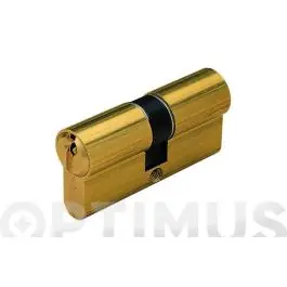 Cilindro yl5 leva larga 40-40 laton, 3 llaves yale