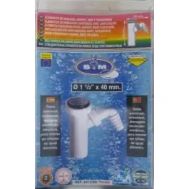 Toma desague lavadora s&m