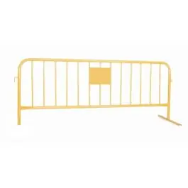 Valla const movil 2,50x1,00mt 1 pie limitacion met ama theca