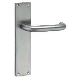 Manilla 30400 placa rectangular (juego) inox clovan