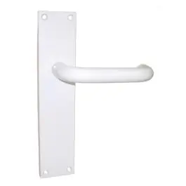 Manilla 30 placa aluminio blanca clovan