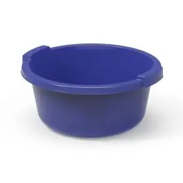 Barreño redondo 20 l 42x18 cm azul fuerte tes